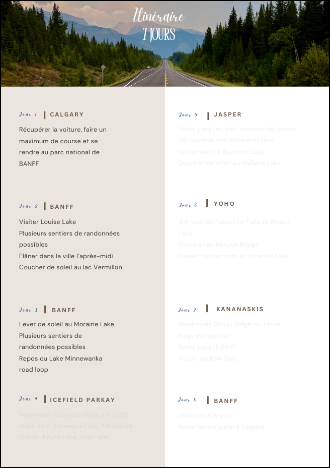 Guide Road Trip Rocheuses Canadiennes | Itinéraires & Conseils Voyage