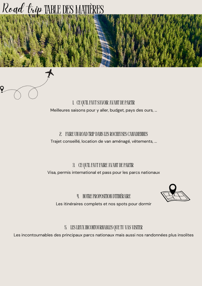 Guide Road Trip Rocheuses Canadiennes