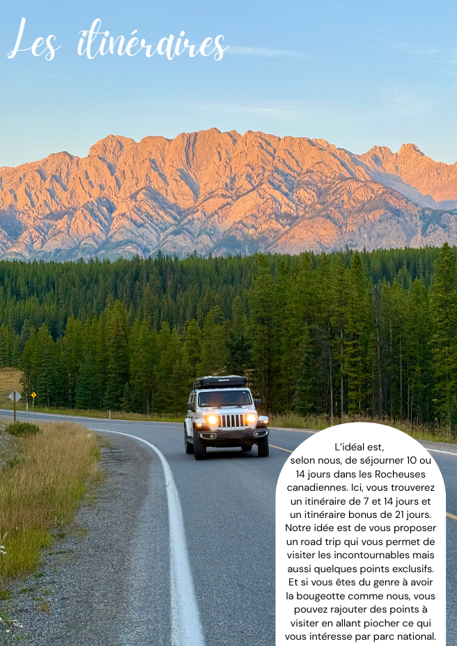 Guide Road Trip Rocheuses Canadiennes