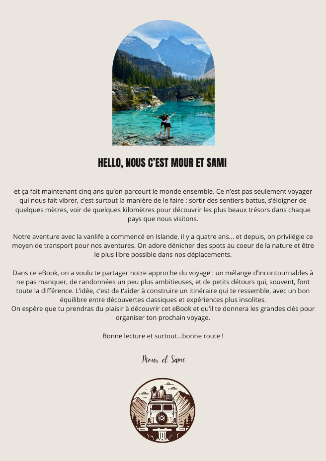 Guide Road Trip Rocheuses Canadiennes